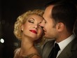Happy couple closeup
