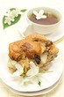 apple casserole with jasmine tea