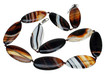 Beads on a white background