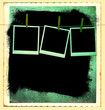 Polaroid with texture grunge