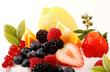 Insieme di frutta fresca