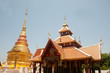 Myanmar style temple in Northern of Thailand.