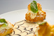 Bigne stuffed with pastry cream