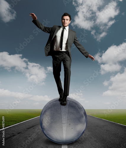Photo: Concept of challenge Concept of challenge