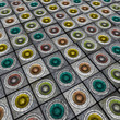 3d grunge render multiple color sound system pattern backdrop 3d grunge render multiple color sound system pattern backdrop