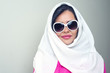 sensual portrait of a fresh beauty arabian girl with hijab