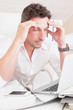 Photo: Mann hat Sorgen Mann hat Sorgen