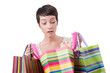 Girl after the shopping spree