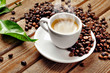 Photo: Hot cup coffee Hot cup coffee