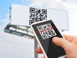 QR Code on Smartphone