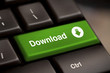green download enter button key