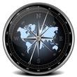 blue compass