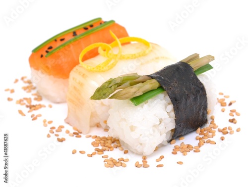 Photo: Spargel, Sushi Spargel, Sushi