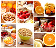 breakfast with fruits and cereals breakfast with fruits and cereals