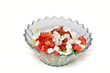 vegetable salad with cheese vegetable salad with cheese