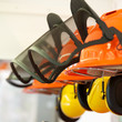 Foto: Schutzkleidung Forstarbeit Helm, Visier, Gehörschutz Schutzkleidung Forstarbeit Helm, Visier, Gehörschutz