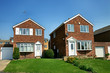 modern english brick house