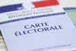 Carte d'électeur