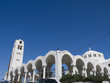 Greek orthodox Cathedral in Fira Santorini Greece