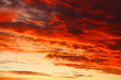 Dramatischer Himmel - Morgenröte
