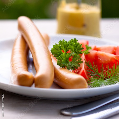 Foto: Frankfurter sausage Frankfurter sausage