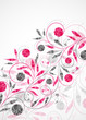 Vector: floral background, vector abstract background floral background, vector abstract background
