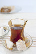 Traditional turkish chai