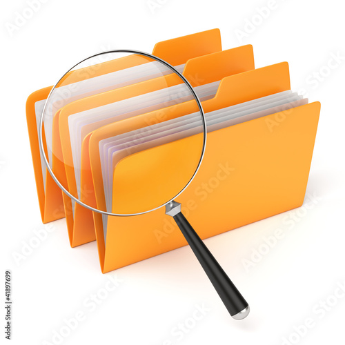 Illustration: Searching files. Searching files.