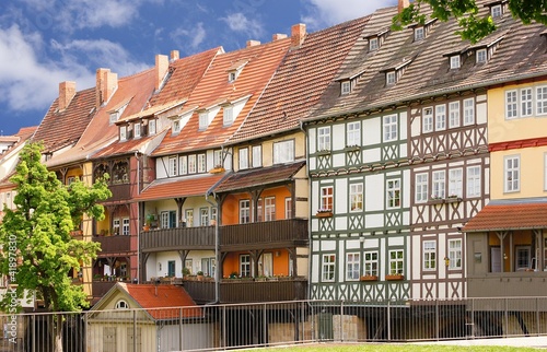 Photo: Fachwerkhäuser in Erfurt Fachwerkhäuser in Erfurt