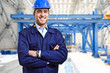 Portrait of an engineer at work