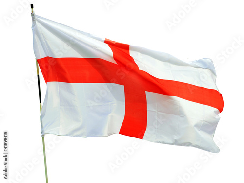 Photo: English flag English flag