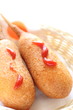 American snack food, corn dog