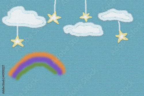 Illustration: cute sky background cute sky background
