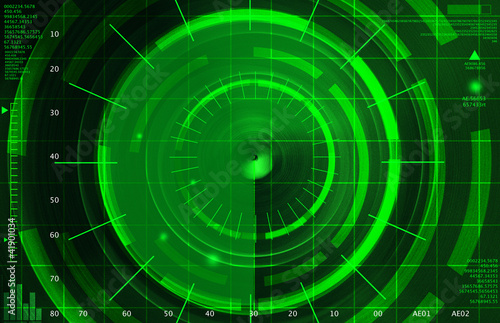 Illustration: Abstract radar Abstract radar