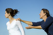Photo: Escalating argument between mother and daughter. Escalating argument between mother and daughter.