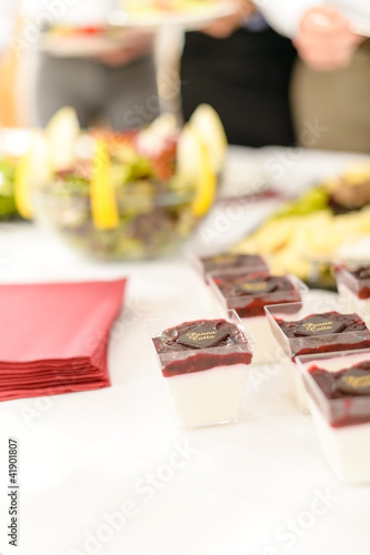 Photo: Catering mini dessert closeup Catering mini dessert closeup