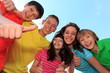 Photo: Happy brothers and sisters Happy brothers and sisters