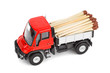 Toy car truck with match