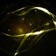 Abstract vector background, futuristic wave illustration eps10