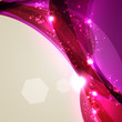 Abstract vector background, futuristic wave illustration eps10