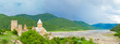 panorama of Castle with Church,Tbilisi, Georgia
