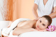 Massage at spa