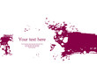 Vector illustration of Splash banner