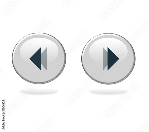 Illustration: Vor & Zurück Buttons Vor & Zurück Buttons