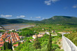 cityscape of Ston. Croatia