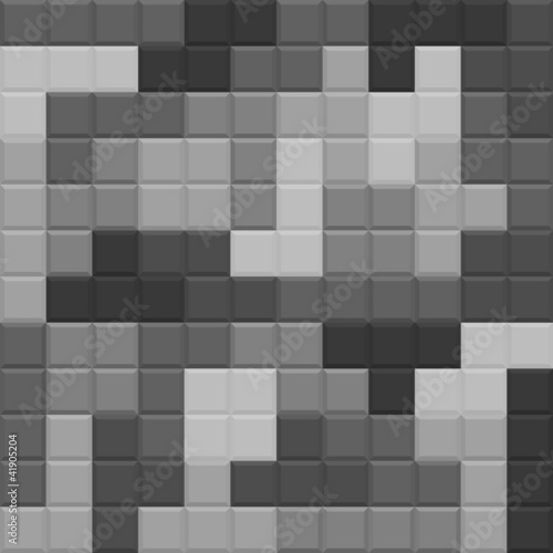 Vector: Monochrome blocks seamless pattern. Vector illustration. Monochrome blocks seamless pattern. Vector illustration.