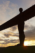 Angel of the North, Newcastle, Northumberland, UK.