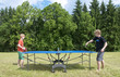 Tischtennis spielen