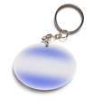 Key ring on white background Key ring on white background