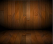 Vector wooden background